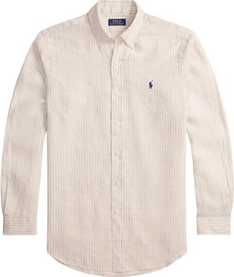 Ralph Lauren Casual Overhemd - Heren - Casual Overhemden - Beige - XL - Overhemden