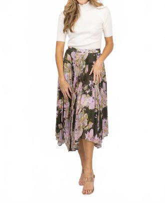 Christy Lynn Gwen Skirt In Midnight Garden