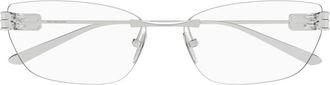 Balenciaga Glasses, unisex, Gray, Size: 62 MM Bb0490O Optical Frame
