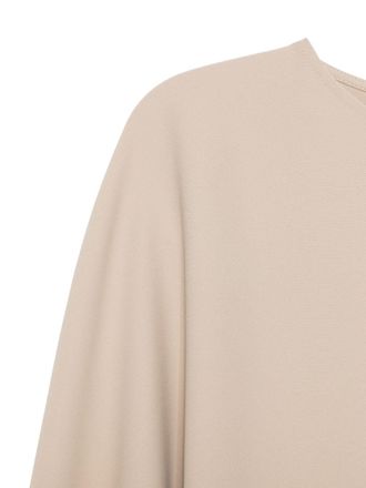 Parosh Belted Boatneck Dress - Beige