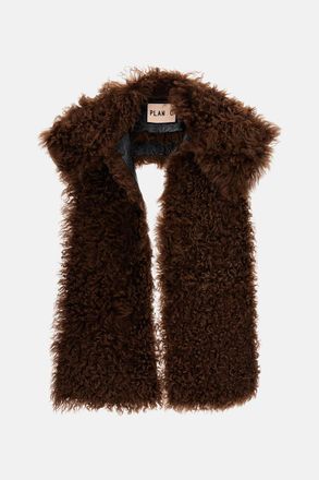 Plan C Scialle In Shearling