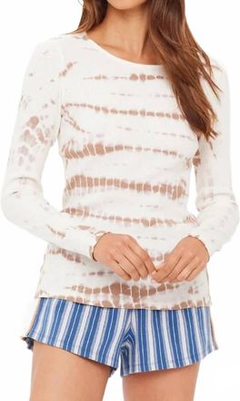 The Upside Ayla Chrissy Long Sleeve Top In Cream
