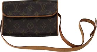 Louis Vuitton Pre-owned Cross Body Bags, female, Brown, Size: ONE SIZE Pre-owned Leather handbags