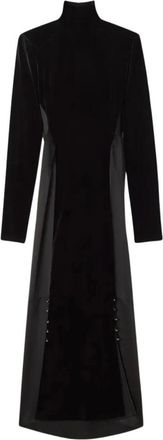 Lanvin Benitier Back Dress - Dames - Avondkleed - Zwart - S - Kleedjes