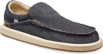 Sanuk Chiba Novelty Slip-On in Dark Denim Ojai at Nordstrom, Size 10