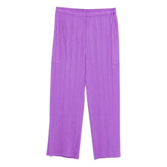 Issey Miyake Donna, Pantaloni, Viola, M, new