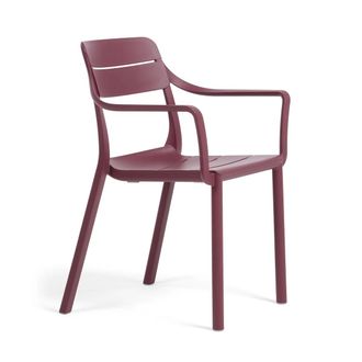 Nardi Cassia Armlehnstuhl, borgogna