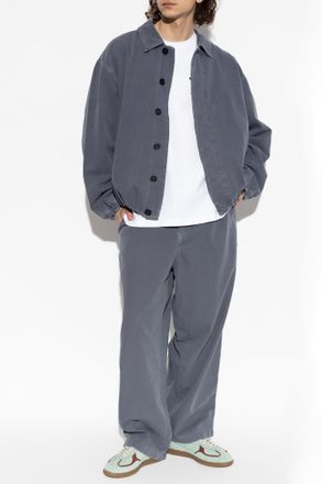 American Vintage Denim Jacket, Mens, Grey