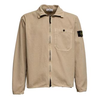 Stone Island Uomo, Giacche, Beige, M, new