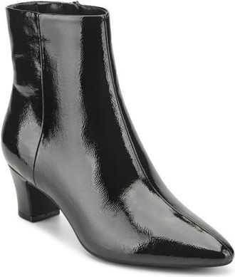 Easy Spirit Isra Bootie in Black Patent at Nordstrom, Size 6.5
