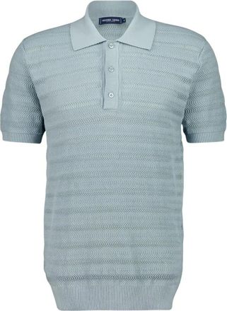 Frescobol Carioca Heren, Tops, Blauw, Maat: M Katoen