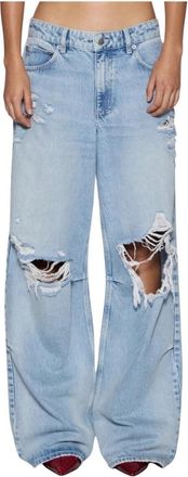 Ksubi Ksuper Jean Venice - Dames - Loose Fit Jeans - Blauw - W27 - Katoen - Jeans