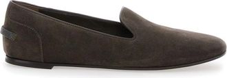 Brunello Cucinelli Schoenen, Dames, Zwart, 36 EU, Leer, Zwarte platte schoenen Scarpe