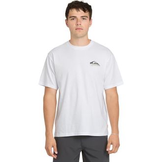 Quiksilver Bottle Life Short Sleeve Shirt in White at Nordstrom, Size X-Large