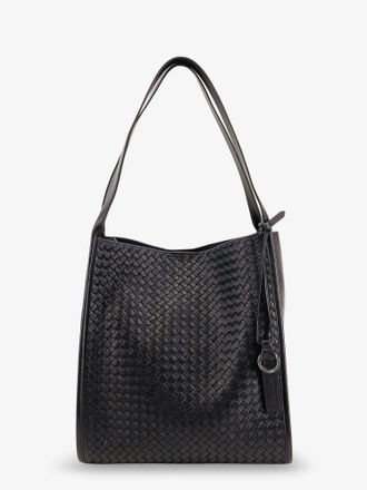 Bottega Veneta Borsa a spalla Corriere in pelle con motivo Intrecciato - BOTTEGA VENETA - gender_Man