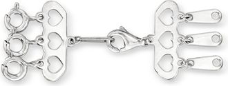 Ross-Simons Italian 14kt White Gold Layering Clasp