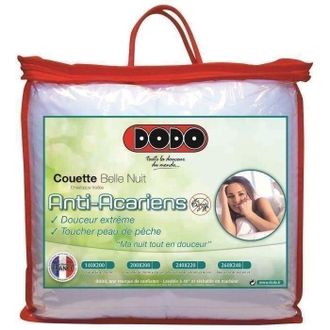Dodo Edred&oacute;n Templado Dodo Belle Nuit 4 Estaciones 350 G/m&sup2; 240 X 260 Cm Anti&aacute;caros Blanco Oeko-tex