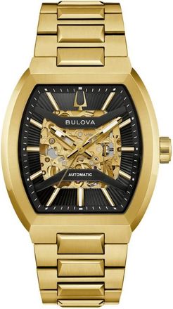 Bulova Maquina Automatic Black Dial Mens Watch 97A207