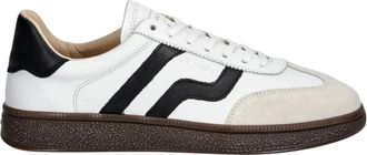 GANT Cuzmo Sneaker - Heren - Sneakers - Wit - 45 EU - Leer - Schoenen