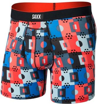 Saxx Multi-Sport Mesh Boxer Brief Fly Kunstfaserunterw&auml;sche f&uuml;r Herren | bunt