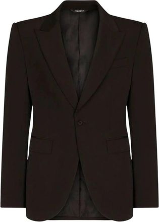 Dolce & Gabbana Furli Blazer - Dames - Blazers - Zwart - 3XL - Polyester - Jassen