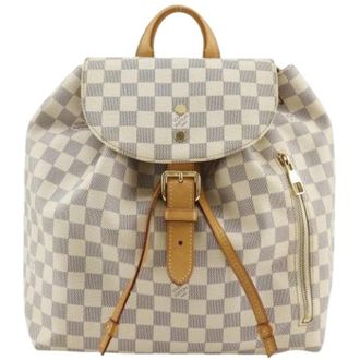 Louis Vuitton Pre-owned Sperone Backpack - Dames - Vintage Rugzakken - Beige - ONE Size - Vintage