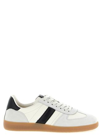 Tom Ford Bicolor Calfskin Mens Sneakers