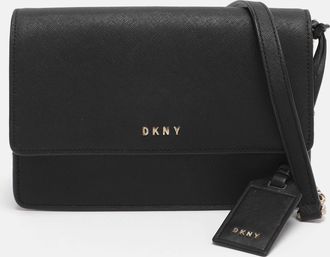 DKNY Dkny Black Leather Crossbody Bag