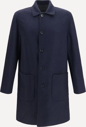 Etro Cappotto Soho reversibile in misto lana Man 48
