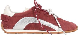 Dsquared2 Burgundy Lace Up Sneakers