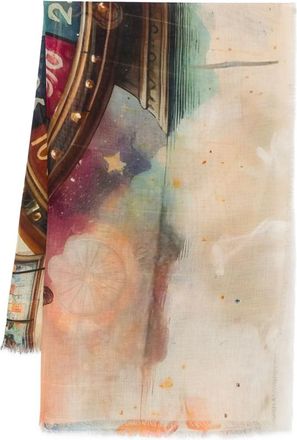 D'Aniello Graphic-print Scarf
