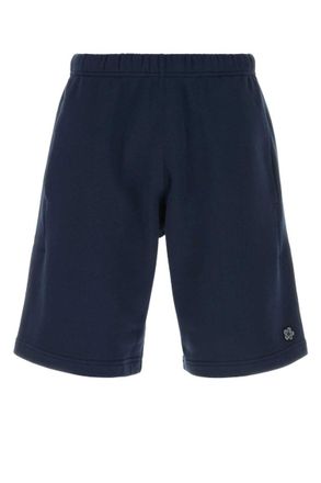 Kenzo Navy Blue Logo Shorts