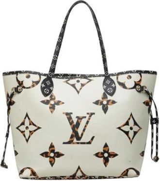 Louis Vuitton Pre-owned Vintage Tote Bag - Dames - Vintage Shopper - Beige - ONE Size - Vintage