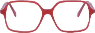 Celine CL50126I066 Square Full Rim Eyeglasses - Red