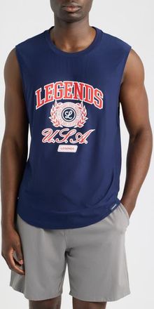 Legends Circuit Performance USA Graphic Tank in Navy at Nordstrom, Size Xx-Large