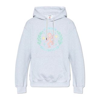 Casablanca Heren, Sweatshirts & Hoodies, Grijs, Maat: XL Katoen