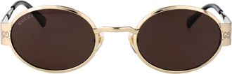 Gucci Stijlvolle zonnebril Gg 1854S 005 - Heren - Zonnebrillen - Geel - 51 MM - Accessoires