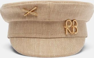 Ruslan Baginskiy Monogram newsboy cap