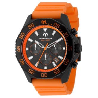 Technomarine Mens Mar Vivo Black Dial Watch