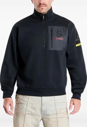 adidas x Footshop x Sparta logo-print sweatshirt - unisex - Cotton/Recycled Polyester - M - Black