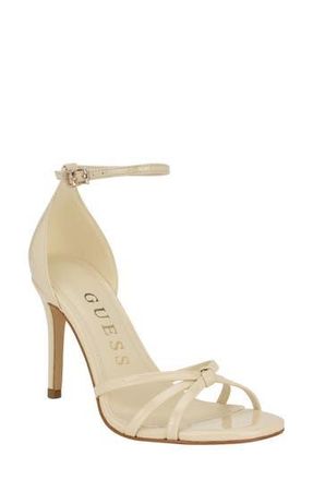 Guess Spring Ankle Strap Sandal in Ivory at Nordstrom Rack, Size 5.5