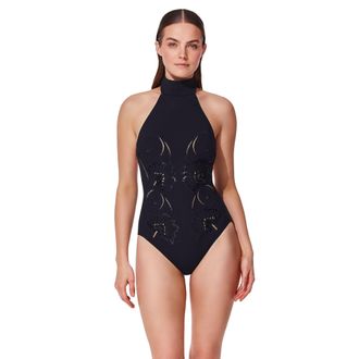 Gottex Hokkaido Mock Neck One Piece