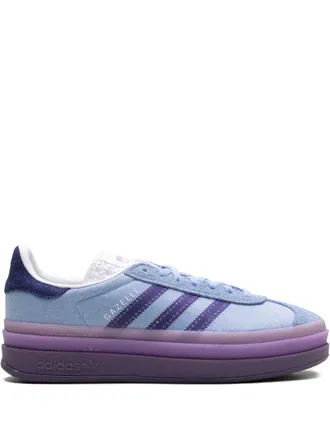 adidas x KseniaSchnaider Gazelle Bold Denim sneakers - women - Rubber/Fabric/Fabric - 6 - Blue