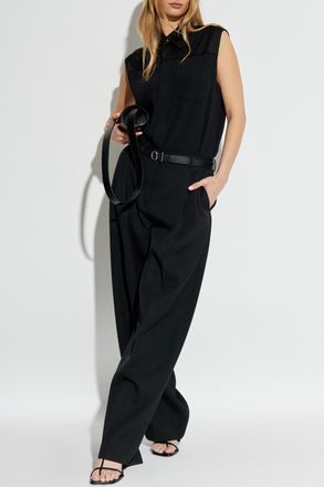 Ami Sleeveless Shirt, Womens, Black