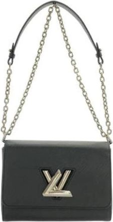 Louis Vuitton Pre-owned Vintage Schoudertas - Dames - Vintage Schoudertas - Zwart - ONE Size - Leer - Vintage
