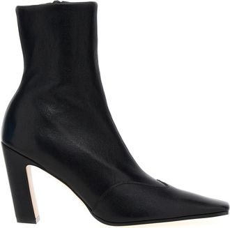 Khaite Black Nevada Ankle Boots