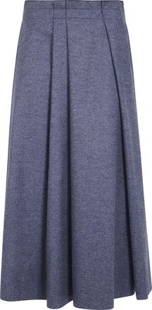 Sofie D'Hoore Wide Gathered Skirt Savy