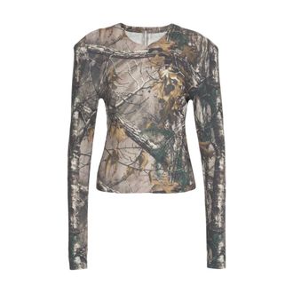 Norma Kamali Mujer, Camisetas, Multicolor, Talla: M