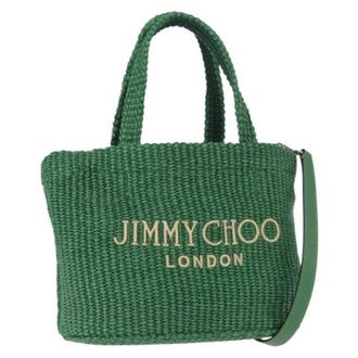 Jimmy Choo London Pre-owned Tote Bags, female, Green, Size: ONE SIZE Pre-owned Tote Bag