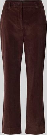 Max Mara High Waist Cordhose Modell MARRUCA in Bordeaux, Größe 34